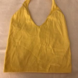 Yellow UO tank top